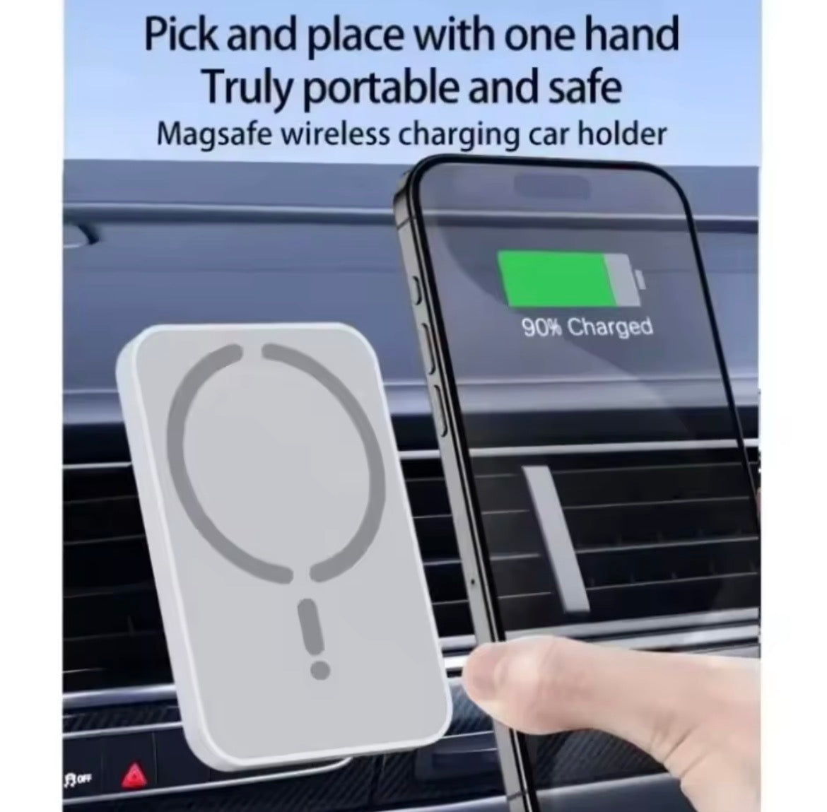 Universal Magnetic Wireless Car Charger