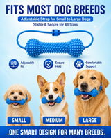 Dual-Action Canine Dental Prop, Bite And Brush Dental Toy For Dogs, Teeth Cleaning Fresh Dog Tartar And Plaque Remover, Woof Tooth Hard Off, Brushing Toothbrush Tools Care Chew Toys 1PC – image 8